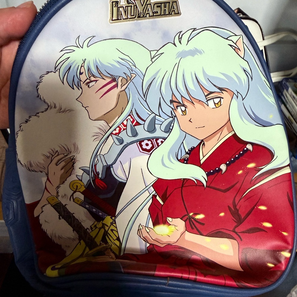Blue Anime Backpack Inuyasha back pack